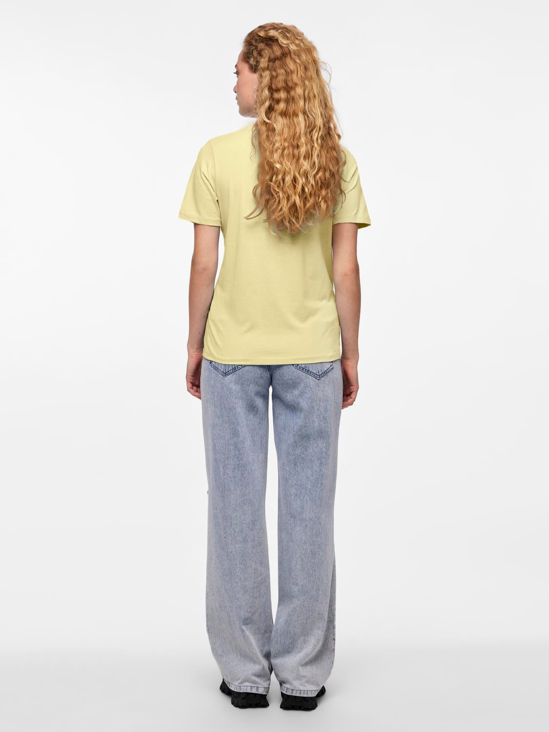 PCRIA T-Shirt - Pale Banana